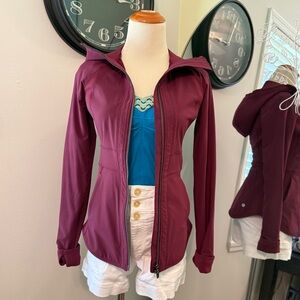 Wine Lululemon State Seeker Jacket 2